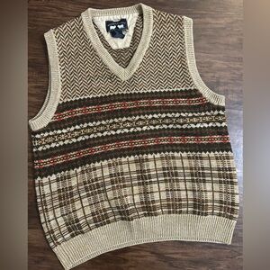 Vintage Woods & Gray Sweater Vest